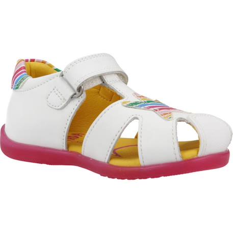 Sandales fille modèle 242900a Blanc blanco 5 - vertbaudet enfant 