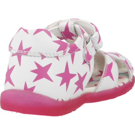 Sandales fille modèle 242902a Blanc blanco 3 - vertbaudet enfant 