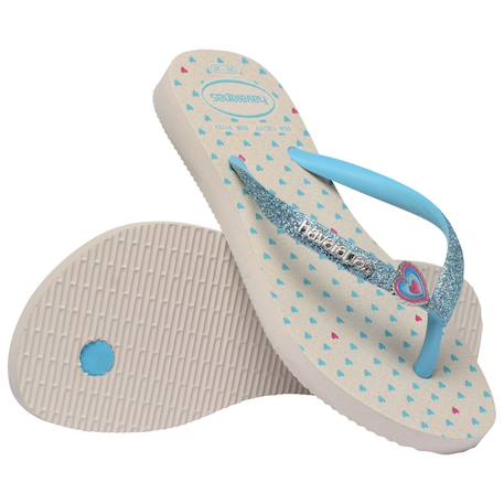 Tongs fille modèle 4146976h Bleu 1 - vertbaudet enfant 
