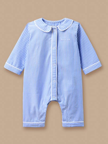 Dors-bien bébé rayé Rayure bleue 1 - vertbaudet enfant 