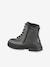 Boots fille à lacets zippées argenté 3 - vertbaudet enfant 