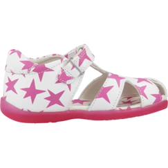 Chaussures-Chaussures bébé 17-26-Marche fille 19-26-Sandales fille modèle 242902a