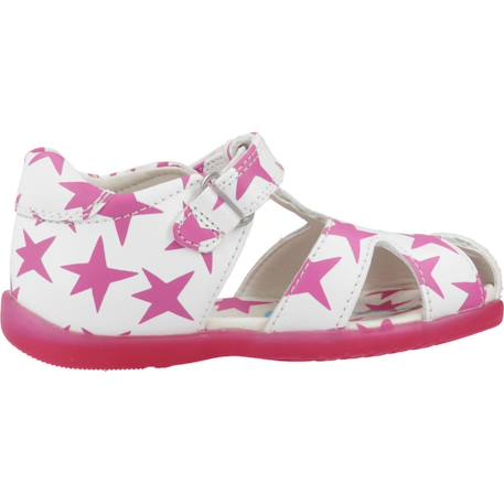 Sandales fille modèle 242902a Blanc blanco 1 - vertbaudet enfant 