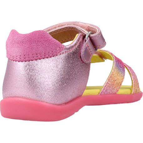 Sandales fille modèle 212903 Rose rosa 3 - vertbaudet enfant 