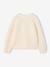 Gilet boutonné fille écru+vieux rose 2 - vertbaudet enfant 