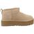 Bottes fille modèle k classic ultra mini platf Beige+Brun clair+Noir 1 - vertbaudet enfant 