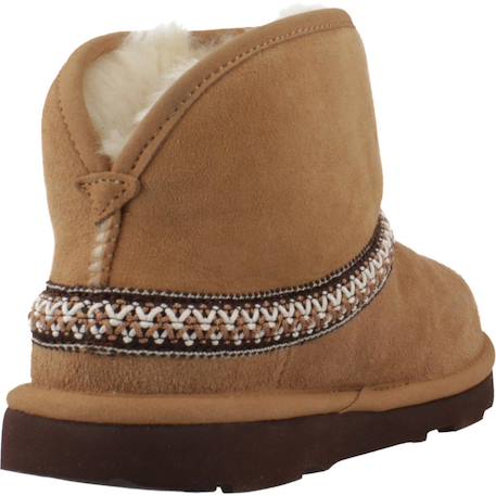 Bottes fille modèle classic mini crescent Brun clair 3 - vertbaudet enfant 