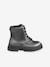 Boots fille à lacets zippées argenté 2 - vertbaudet enfant 