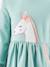 Robe sweat licorne fille Happy Girls marine+vert sauge 6 - vertbaudet enfant 