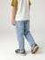 Jean droit garçon double stone 9 - vertbaudet enfant 