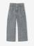 Pantalon fille large motifs fantaisie bleu clair+bleu foncé+denim gris+gris 19 - vertbaudet enfant 