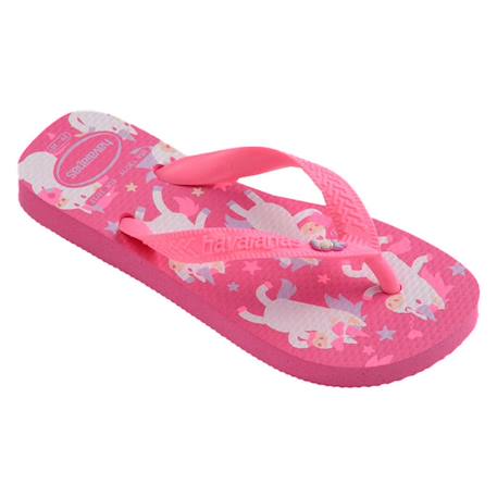 Tongs fille modèle licorne Rose 1 - vertbaudet enfant 