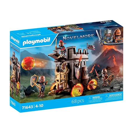 Novelmore char de combat avec canon des burnham raiders 71643 Multicolore 2 - vertbaudet enfant 