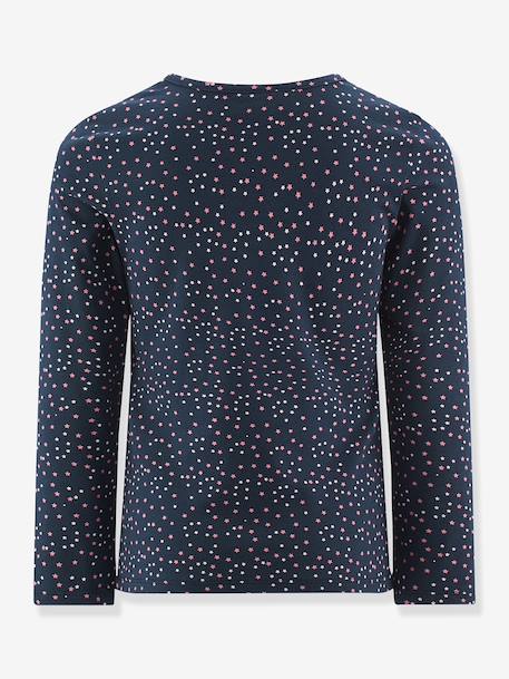 T-shirt manches longues Christmas fille Happy Girls marine 2 - vertbaudet enfant 