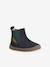 Chaussures premiers pas bébé boots cuir marine 1 - vertbaudet enfant 