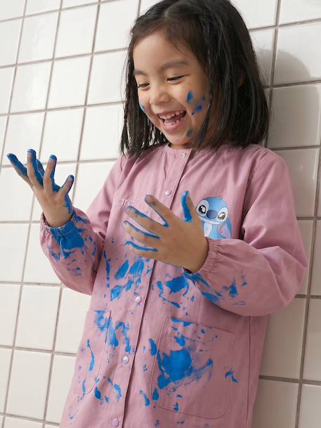 Tablier Lilo et Stitch fille violet 1 - vertbaudet enfant 