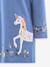 Robe licorne brodée fille Happy Girls bleu chambray 3 - vertbaudet enfant 