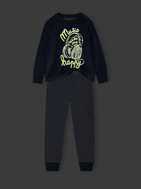 Pyjama long garçon bleu 4 - vertbaudet enfant 