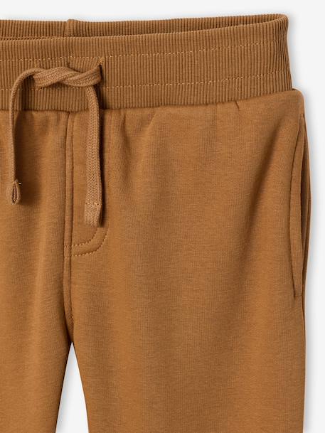 Ensemble sport garçon à capuche bordeaux+ocre+vert sauge 13 - vertbaudet enfant 