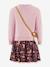 Robe avec sac biche fille Happy Girls rose nude 2 - vertbaudet enfant 
