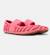 Ballerines fille cuir RIGHT KIDS Bleu marron+Rose rouge 7 - vertbaudet enfant 