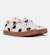 Baskets fille cuir RUNNER FOR TWINS Blanc noir 2 - vertbaudet enfant 