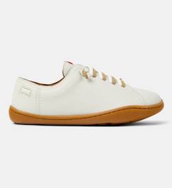 -Baskets garçon cuir PEU CAMI