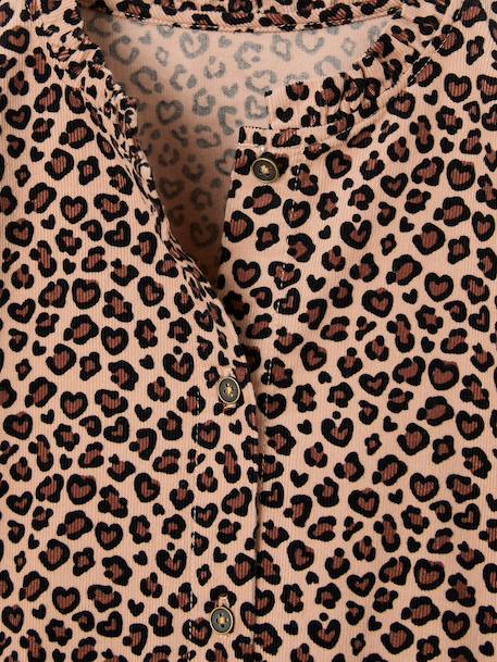 Robe fille manches longues camel 3 - vertbaudet enfant 