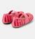 Ballerines fille cuir RIGHT KIDS Bleu marron+Rose rouge 9 - vertbaudet enfant 