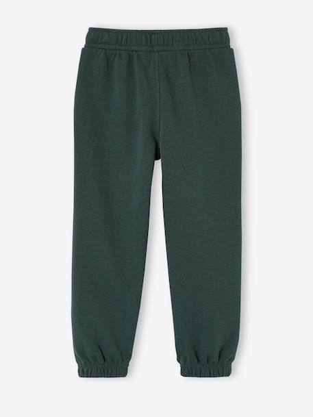 Pantalon de jogging garçon bleu jean+bordeaux+vert sapin 12 - vertbaudet enfant 