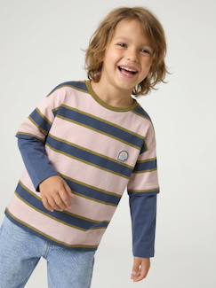Garçon-T-shirt, polo, sous-pull-T-shirt-T-shirt manches longues garçon