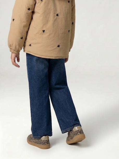 Jean fille large bleu+bleu moyen+denim black+denim bleached+denim brut+denim gris+stone 6 - vertbaudet enfant 
