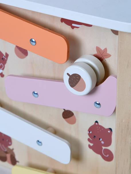 Cube d’activités avec boulier en bois FSC® 4 Saisons+Happy Forest 21 - vertbaudet enfant 