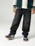 Jean loose morphologie medium double stone+noir 19 - vertbaudet enfant 
