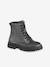 Bottines enfant fille à lacets argenté 1 - vertbaudet enfant 