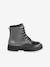 Bottines enfant fille à lacets argenté 2 - vertbaudet enfant 