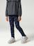 Legging fille imprimé bleu+encre+mauve+rose imprimé+vert amande+vert d'eau+vert imprimé 1 - vertbaudet enfant 