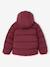 Doudoune à capuche garçon bordeaux+marine 2 - vertbaudet enfant 