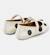 Ballerines fille cuir right kids twins Blanc noir 4 - vertbaudet enfant 