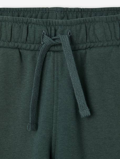 Pantalon de jogging garçon bleu jean+bordeaux+vert sapin 14 - vertbaudet enfant 