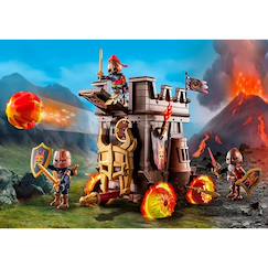 Jouet-Jeux d'imagination-Novelmore char de combat avec canon des burnham raiders 71643