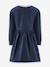 Robe sweat licorne fille Happy Girls marine+vert sauge 2 - vertbaudet enfant 