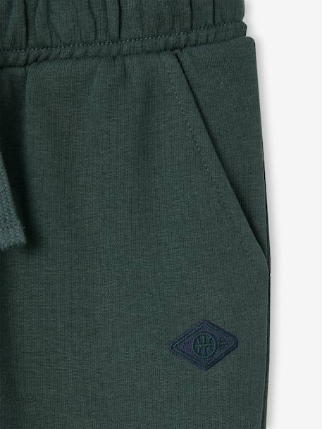 Pantalon de jogging garçon bleu jean+bordeaux+vert sapin 13 - vertbaudet enfant 