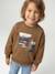 Sweat garçon col rond noisette 1 - vertbaudet enfant 