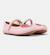 Ballerines fille cuir right kids twins Rose pastel 2 - vertbaudet enfant 