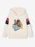 Sweat garçon à capuche motif placé blanc+marine+noix de pécan+vert sauge 1 - vertbaudet enfant 