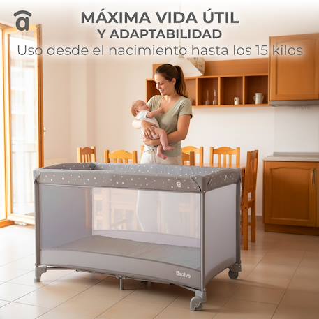 Lit de voyage marin des baléares Bleu marine 5 - vertbaudet enfant 