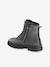 Bottines enfant fille à lacets argenté 3 - vertbaudet enfant 