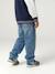 Jean loose morphologie medium double stone+noir 9 - vertbaudet enfant 