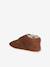 Chaussons bébé garçon cuir à scratch beige+marron 9 - vertbaudet enfant 